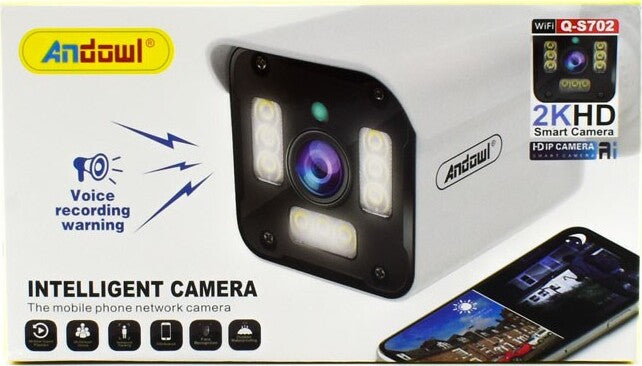 Telecamera Di Sorveglianza Sicurezza Q-s702 Ip Wifi 2k Hd Per Telefoni Cellulari Elettronica/Cellulari e accessori/Accessori/Accessori per foto e video/Treppiedi Trade Shop italia - Napoli, Commerciovirtuoso.it