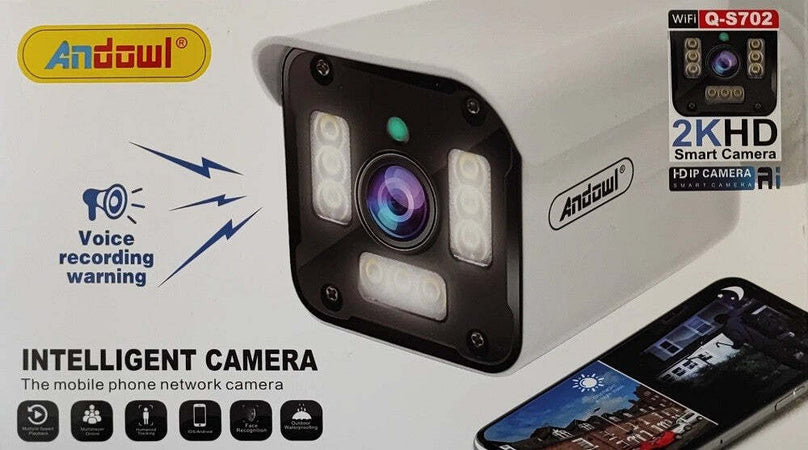 Telecamera Di Sorveglianza Sicurezza Q-s702 Ip Wifi 2k Hd Per Telefoni Cellulari Elettronica/Cellulari e accessori/Accessori/Accessori per foto e video/Treppiedi Trade Shop italia - Napoli, Commerciovirtuoso.it