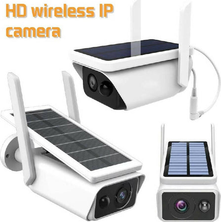 Telecamera di videosorveglanza solare ip camera wireless wifi pannello esterno 1080p sicurezza audio Fai da te/Sicurezza e protezione/Sistemi di sicurezza domestica/Kit video per la sicurezza domestica/Sistemi di trasmissione per videosorveglianza TradeKard - Acerra, Commerciovirtuoso.it