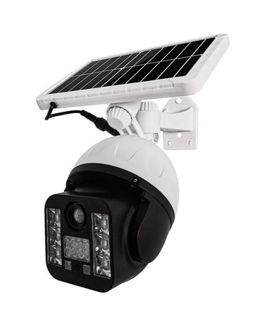 Telecamera Finta Sicurezza Luce Lampada Solare Con Sensore Di Movimento 60 W Led