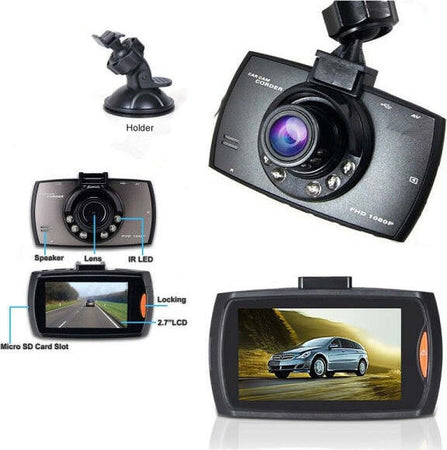 Telecamera-Per-Auto-Full-Hd-Dvr-Car-Video-Camera-Visione-Notturna-Lcd-2,4''-6-Led