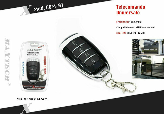 Telecomando-cancello-universale-duplicatore-automatico-con-frequenza-433.92-mhz.