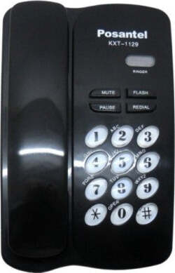 Telefono-Fisso-Con-Tasti-Grandi-Retro-Illuminati-Flash-Luce-Funzione-Mute-Pausa