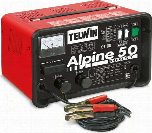 Telwin Caricabatteria Boost 500ah 12-24v Alimentazione 230v Mod. Alpine 50 Auto e Moto/Attrezzi per veicoli/Attrezzi per batteria/Caricabatterie Trade Shop italia - Napoli, Commerciovirtuoso.it