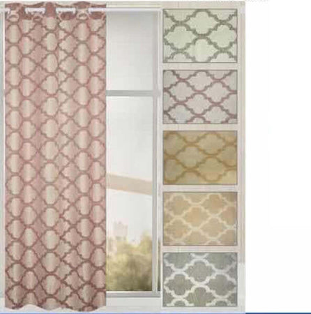 Tenda-Amabile-Pannello-Singolo-8-Borchie-Porta-Finestra-Cucina-Bastone-140x280-Cm