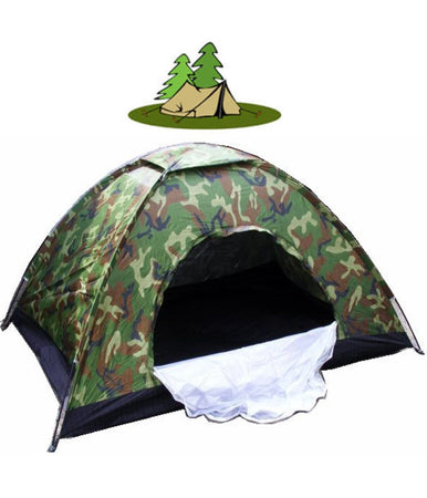Tenda Campeggio Canadese 2 Posti Mare Camping Con Zanzariera Sacca Trasporto