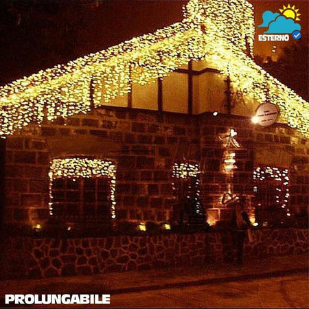 TENDA-CASCATA-LUMINOSA-DA-ESTERNO--LUCI-DI-NATALE-100-LED-3-METRI-LUCE-BIANCO-FREDDO-BIANCO-CALDO