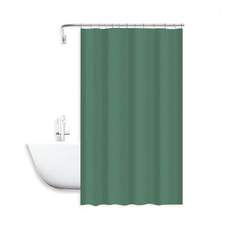 Tenda Doccia Antimuffa Impermeabile Peva 240x200 Cm Con Anelli Bagno Verde 79713