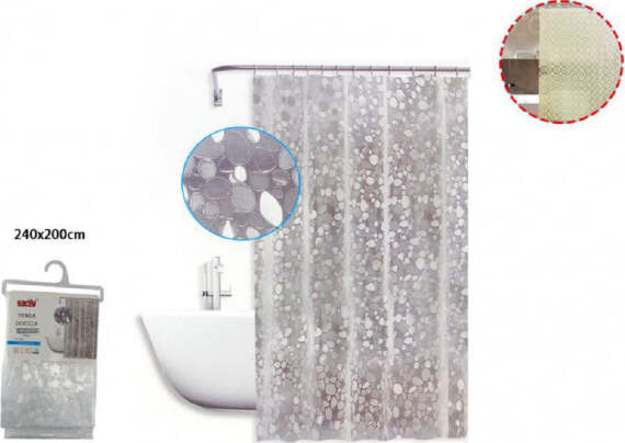 Tenda-Doccia-Vasca-Antimuffa-Impermeabile-Bianca-Con-Sassolini-240-X-200cm-59526
