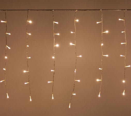 Tenda luminosa 132 led luci di Natale cascata da esterno luce calda Casa e cucina/Decorazioni per interni/Addobbi e decorazioni per ricorrenze/Decorazioni natalizie/Luci natalizie/Catene luminose per interni MagiediNatale.it - Altamura, Commerciovirtuoso.it