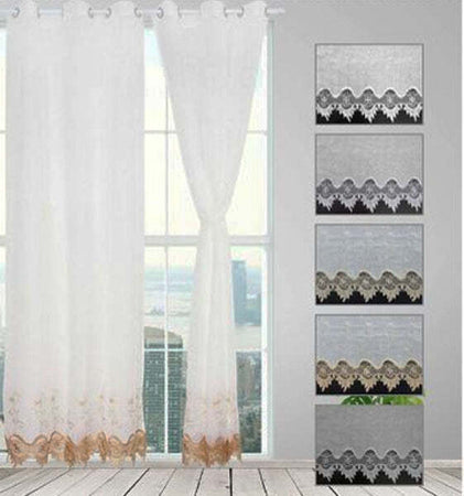 Tenda-Veruska-Pannello-Singolo-6-Borchie-Porta-Finestra-Cucina-Bastone-140x280cm