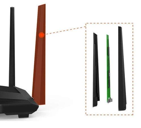 Router Wi-Fi Dual-Band Gigabit 1200Mbps TENDA AC10