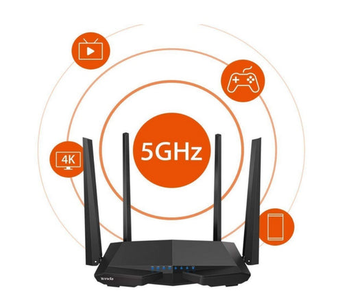 Router Wi-Fi Dual-Band 1200Mbps TENDA AC6