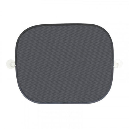 Set 2 Tendine Parasole con Ventosa CORA Nero 43X36 CM
