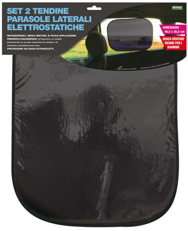 Set 2 Tendine Parasole Elettrostatiche CORA 36,5 X 46,5