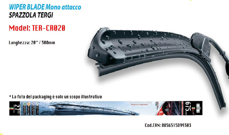Tergicristallo Morbido Spazzola Auto Ricambio Maxtech Da 20? Ter-cr020 Auto e Moto/Parti per auto/Tergicristalli e parti/Spazzole di ricambio Trade Shop italia - Napoli, Commerciovirtuoso.it