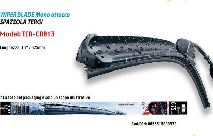 Tergicristallo Morbido Spazzola Ricambio Per Auto Maxtech Da 13? Ter-cr013 Auto e Moto/Parti per auto/Tergicristalli e parti/Spazzole di ricambio Trade Shop italia - Napoli, Commerciovirtuoso.it