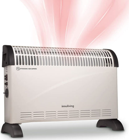 Termoconvettore ad Alta Efficienza, Innoliving INN-578 Fai da te/Prodotti per la costruzione/Riscaldamento e raffreddamento/Sistemi mobili di climatizzazione/Riscaldamento/Stufe elettriche Innoliving - Ancona, Commerciovirtuoso.it