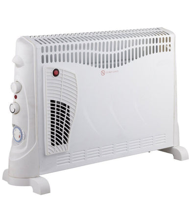 Termoconvettore Elettrico 2000 Watt Turbo Termostato 3 Livelli Di Potenza Timer