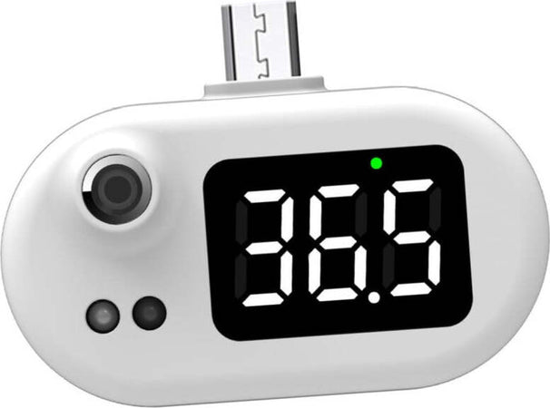 Termometro-Digitale-Frontale-Infrarossi-Per-Febbre-Senza-Contatto-Usb-Type-C-K8+