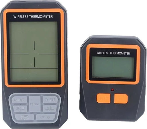 Termometro Wireless per Barbecue Digitale Costruzione Robusta a Batterie