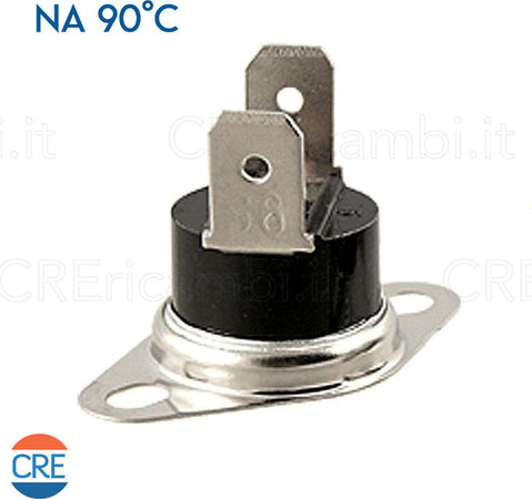 Termostato-Bimetallico-NA-90°C-con-Faston-4,8-mm