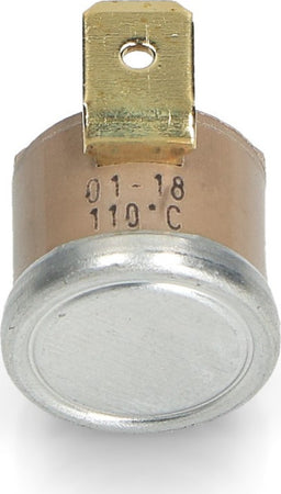 Termostato-scatto-fisso-n.c.-campini-110°-faston-verticali-da-6,3-mm