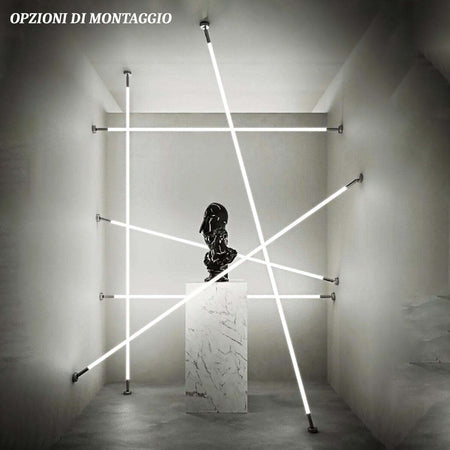 Tesata-soffitto-parete-Sforzin-Illuminazione-LINEA-KIT-LED-lampada-parete-soffitto-flessibile