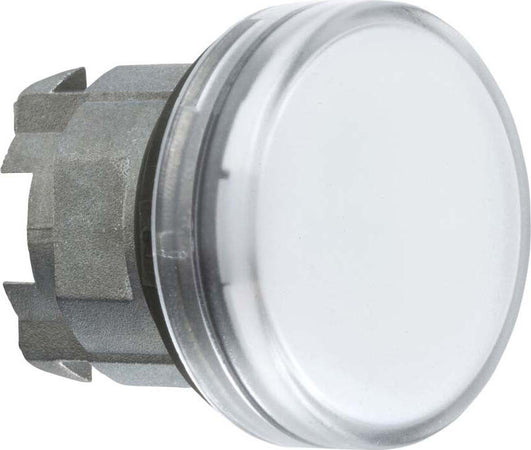Testa-lampada-spia-22-gemme-lisce-bianche-led-Schneider