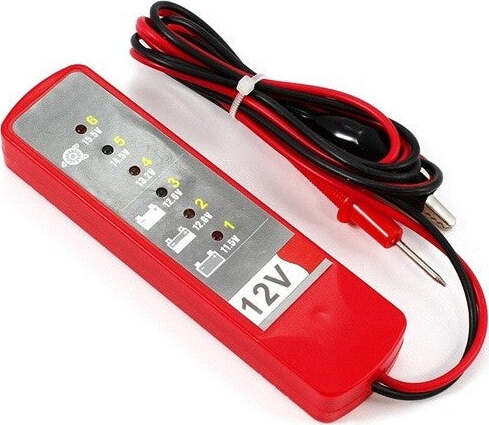 Tester Digitale 12v 6 Led Verifica Controllo Batteria Alternatore Auto Moto Test Fai da te/Materiale elettrico/Attrezzi e tester/Multimetri Trade Shop italia - Napoli, Commerciovirtuoso.it