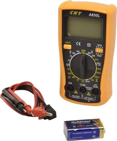 Tester-Multimetro-Digitale-Lcd-Con-Puntali-Professionale-Ampere-A830l