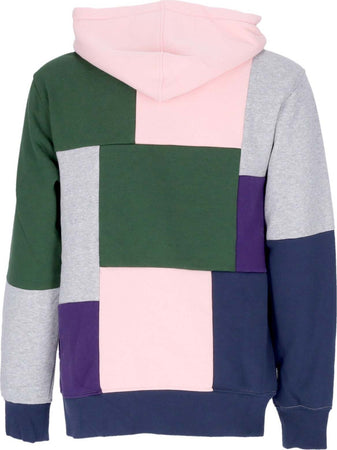 THE-HUNDREDS-Felpa-Cappuccio-Uomo-Bridgport-Pullover-Pale-Pink-da-uomo