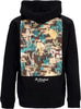 THE-HUNDREDS-Felpa-Cappuccio-Uomo-Wander-Pullover-Black-da-uomo