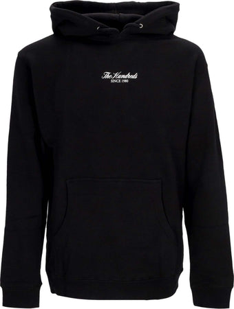 THE-HUNDREDS-Felpa-Cappuccio-Uomo-Wander-Pullover-Black-da-uomo