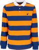 THE-HUNDREDS-Polo-Manica-Lunga-Uomo-Pacific-L/s-Rugby-Navy-da-uomo