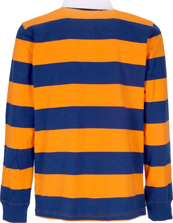 THE-HUNDREDS-Polo-Manica-Lunga-Uomo-Pacific-L/s-Rugby-Navy-da-uomo
