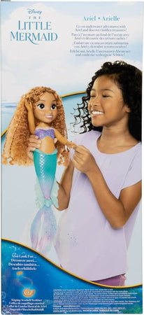 The Little Mermaid Disney Sirenetta Movie – Splendida Bambola Ariel Alta 38 Cm, Con Coda Iridescente Perlata E Pinne In Tessuto Scintillanti Giochi e giocattoli/Bambole e accessori/Bambole Fashion e accessori/Bambole Fashion Cartoleria Deja Vu - Crotone, Commerciovirtuoso.it