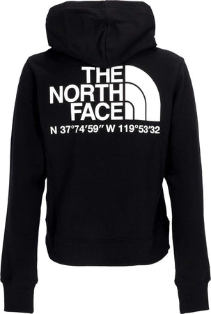 THE-NORTH-FACE-Felpa-Cappuccio-Corta-Donna-W-Coordinates-Crop-Hoodie-Black-da-donna
