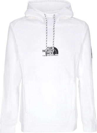 THE-NORTH-FACE-Felpa-Cappuccio-Uomo-Fine-Alpine-Hoodie-White-da-uomo