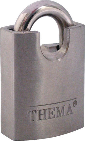 THEMA---LUCCHETTO-PLACCATO-CROMO-ARCO-IN-ACCIAIO-PROTETTO-MM-60***