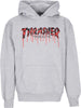 THRASHER-Felpa-Cappuccio-Uomo-Blood-Drip-Hoodie-Light-Steel/red-da-uomo