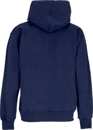 THRASHER-Felpa-Cappuccio-Uomo-Cover-Logo-Hoodie-Navy-da-uomo