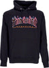 THRASHER-Felpa-Cappuccio-Uomo-Double-Flame-Neon-Hood-Black/neon-da-uomo