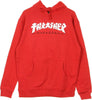 THRASHER-Felpa-Cappuccio-Uomo-Hood-X-Godzilla-Red/white-da-uomo