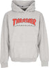 THRASHER-Felpa-Cappuccio-Uomo-Outlined-Hoodie-Light-Steel/red-da-uomo