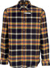 TIMBERLAND-Camicia-Manica-Lunga-Uomo-Flannel-Plaid-Shirt-Black-da-uomo