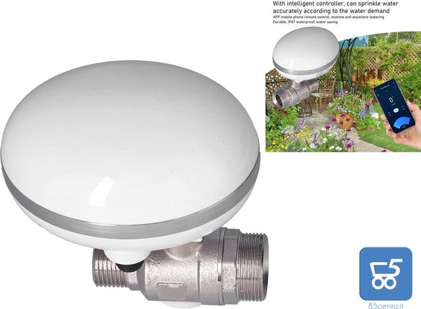 Timer Acqua Liyong Timer Irrigazione Intelligente per Giardini per Piante tubo 1/2 pollice
