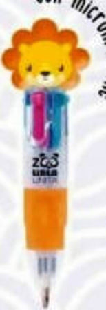 Tinta Unita Mini Penna 4 Colori Con Micoriniezione Zoo Cancelleria e prodotti per ufficio/Penne matite scrittura e correzione/Penne e ricariche/Penne roller a inchiostro gel Cartoleria Deja Vu - Crotone, Commerciovirtuoso.it