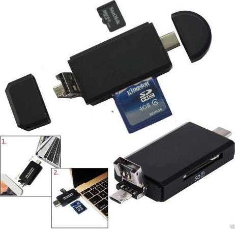 Tipo-c-Adattatore-Otg-Micro-Usb-Usb-2.0-Sd-Micro-Sd-Card-Reader-Pc-Smartphone