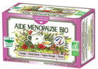 Tisana menopausa bio - 20 buste -Romon nature. infuso formulato con salvia, melissa, timo e vite rossa. la salvia aiuta a ridurre la sudorazione notturna x il benessere durante la menopausa e sostiene la circolazione
